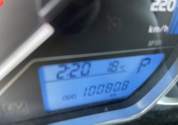 Toyota Yaris cena 23800 przebieg: 100808, rok produkcji 2015 z Oleśnica małe 46